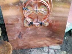 Grounding Plate Tembaga Sumbu 3 mm